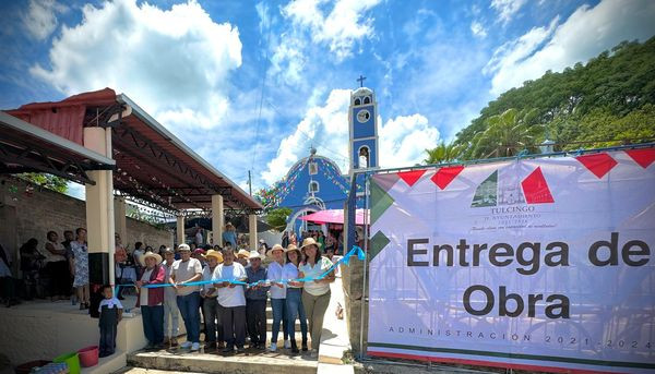 ENTREGAMOS UNA OBRA MÁS PARA NUESTROS VECINOS DE SAN MIGUEL TLALTEPEXI.